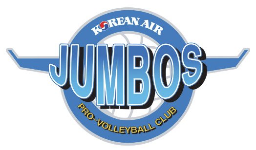 Incheon Korean Air Jumbos Volleyball Logo